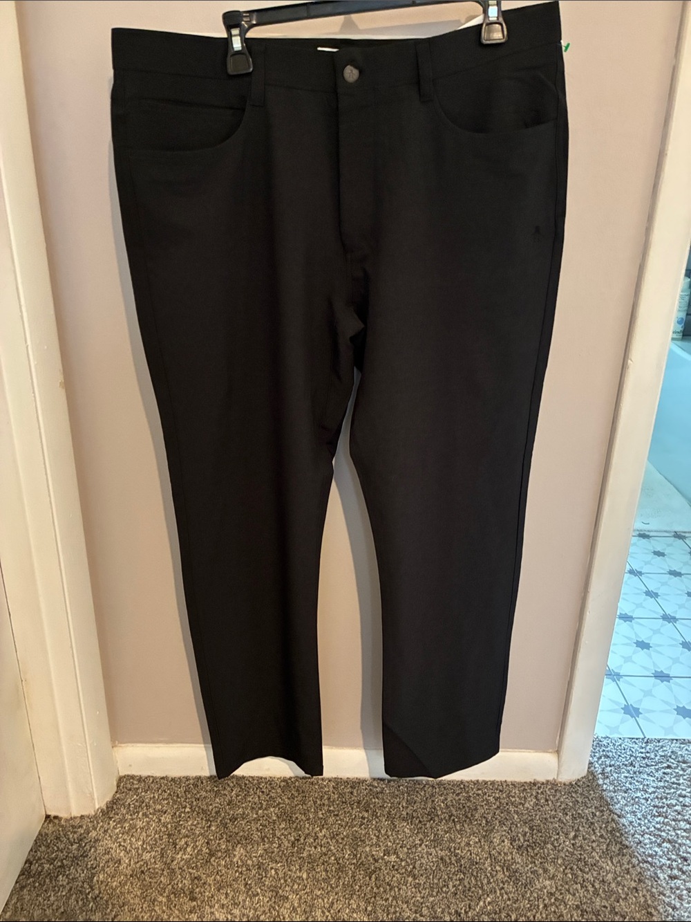 Original Penguin Men's Black Dress Pants